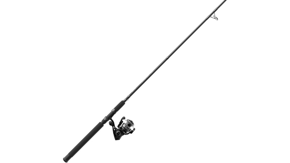 Quantum Accurist Medium-Heavy Spinning Combo, 30 Size Reel, 150/10 Cap, w/2 Piece Rod, Black, 7ft, ATBK307052FA.NS2