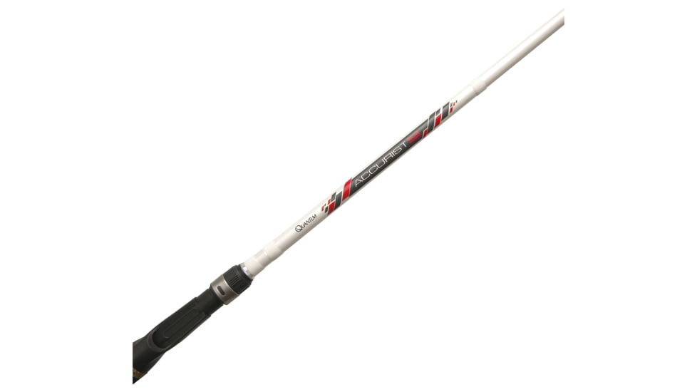 Quantum Accurist Pt Spin Rod, 1 Piece, Medium, Fast, 9 Guides+Tip, Eva/HSX Graph, Premium Components, 7, ATS704F.PB2