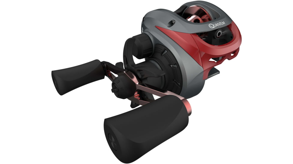 Quantum Pulse Baitcast Combo, 78 in, Right Hand, Black/Red, PL100661MHA.NS3