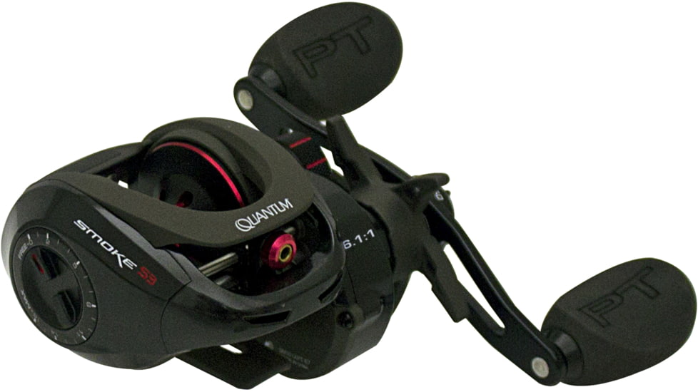 Lew's American Hero Baitcast Reel, 4+1 Bearings, 7.5-1 Ratio, 1-PC Graphite Frame, Speed Gears, Speed Lube, Magnetic Control System, Rulon Drag, RH Retrieve, Gray/Black/Blue, AH1SHG2