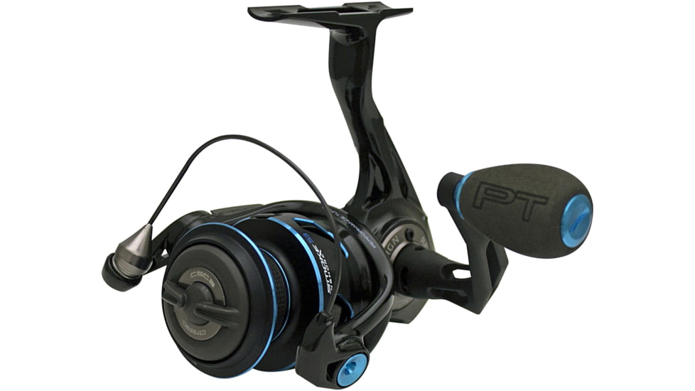 Lew's American Hero Baitcast Reel, 4+1 Bearings, 7.5-1 Ratio, 1-PC Graphite Frame, Speed Gears, Speed Lube, Magnetic Control System, Rulon Drag, RH Retrieve, Gray/Black/Blue, AH1SHG2