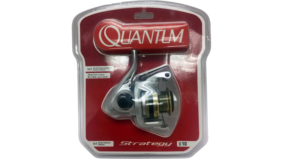 Quantum Strategy Spin Reel Clam Pack, 10 Size, SR10A.CP3
