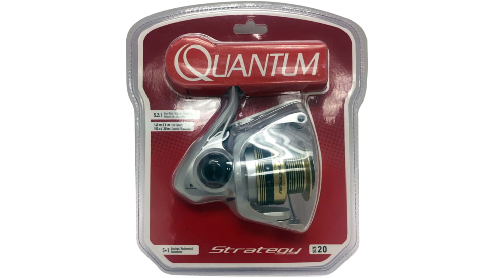 Quantum Strategy Spin Reel Clam Pack, 20 Size, SR20A.CP3