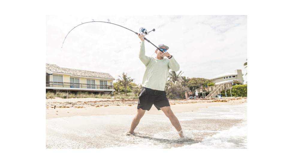 Quantum Zeal Spinning Rod, 11ft, Medium, Moderate Fast, 2 Pieces, 21-44662