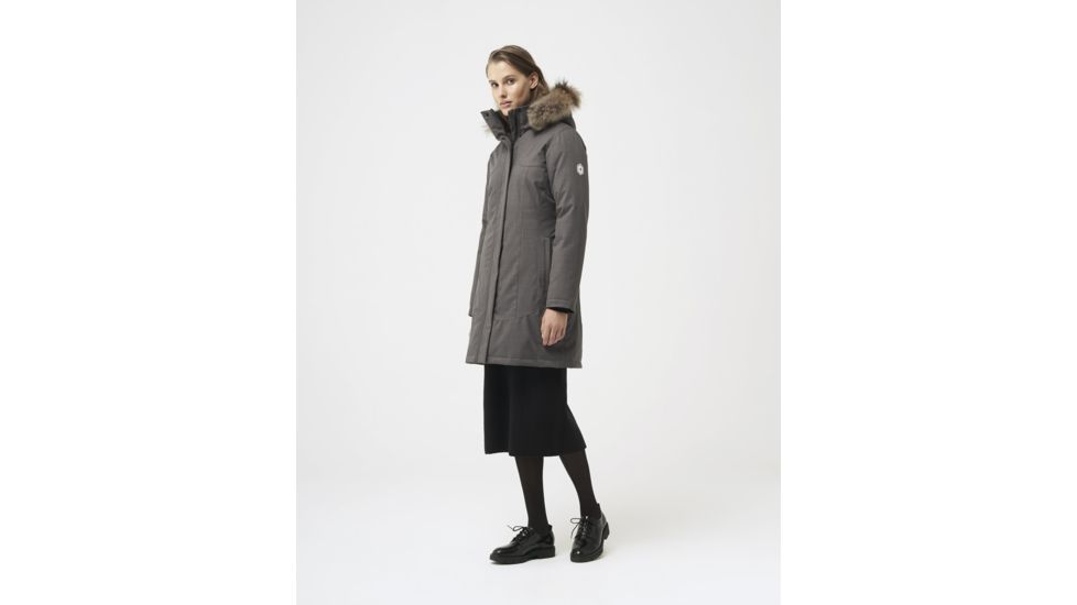 Quartz Co Kimberly Down Parka - Womens, Charcoal, Extra Small, 29120-XS-Charcoal