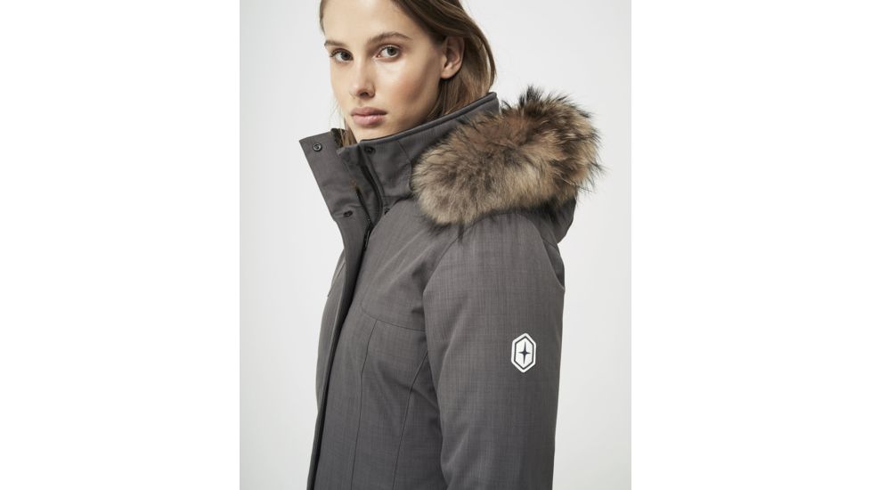 Quartz Co Kimberly Down Parka - Womens, Charcoal, Extra Small, 29120-XS-Charcoal