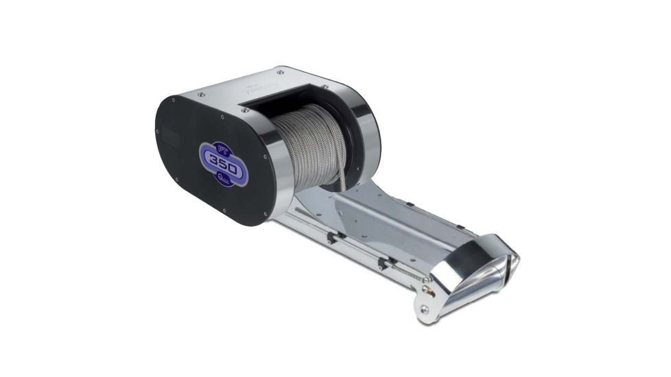Quick 350 Pontoon Windlass w/ Aluminum Bow-Roller and 20lb Anchor PTR 47056
