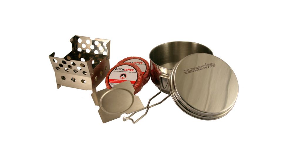 QuickStove Emergency and Camp Cook Stove Kit, Natural qs-108