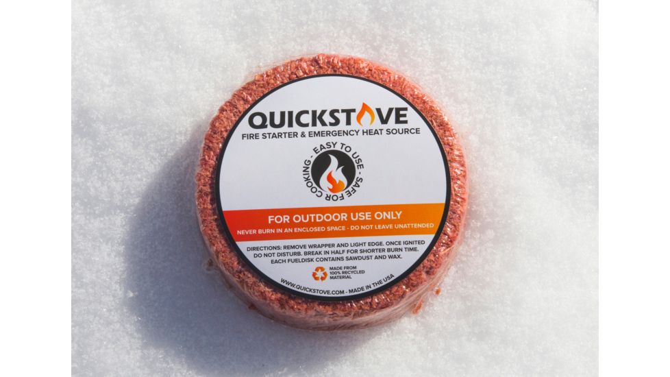 QuickStove Fire Starter / Fuel Disk, Natural qs-102
