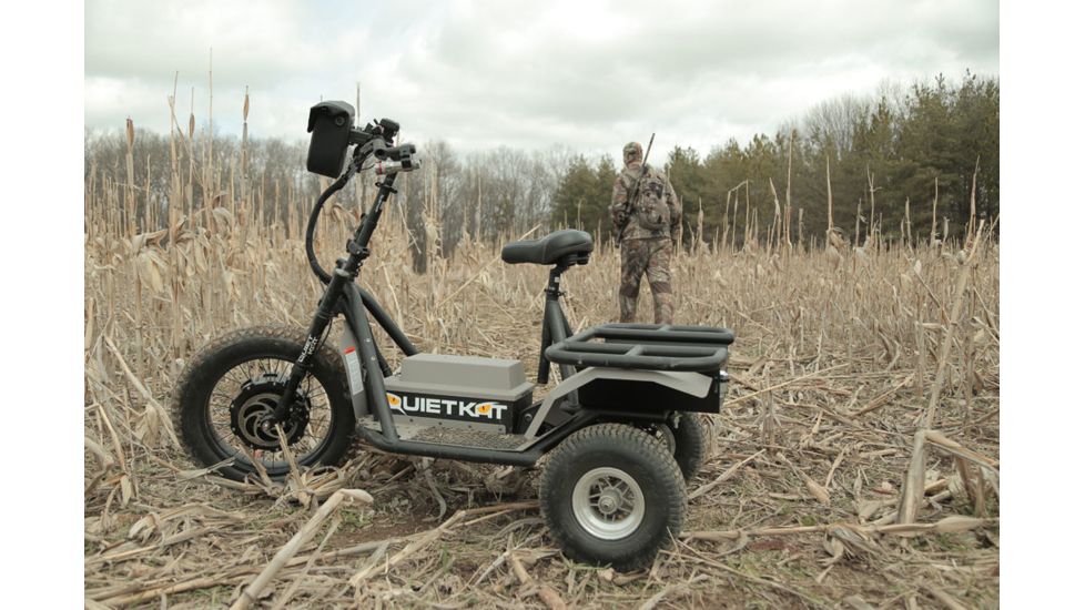 QuietKat 60V Prowler All Terrain Trike, Black, One Size Fits Most, 18QKPROWLERAP