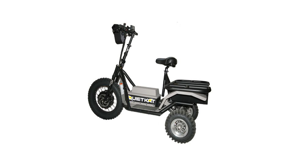 QuietKat 72V Rancher All Terrain Trike, Black, One Size Fits Most, 18QKRANCHERAP