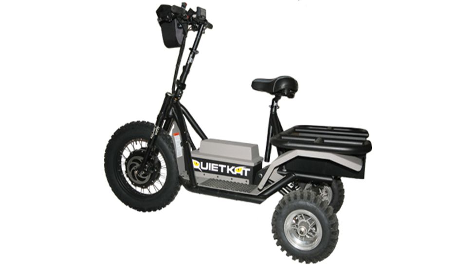 QuietKat Prowler Terrain Trike, 60V, Black, One Size Fits Most, QK18PROWLERAP