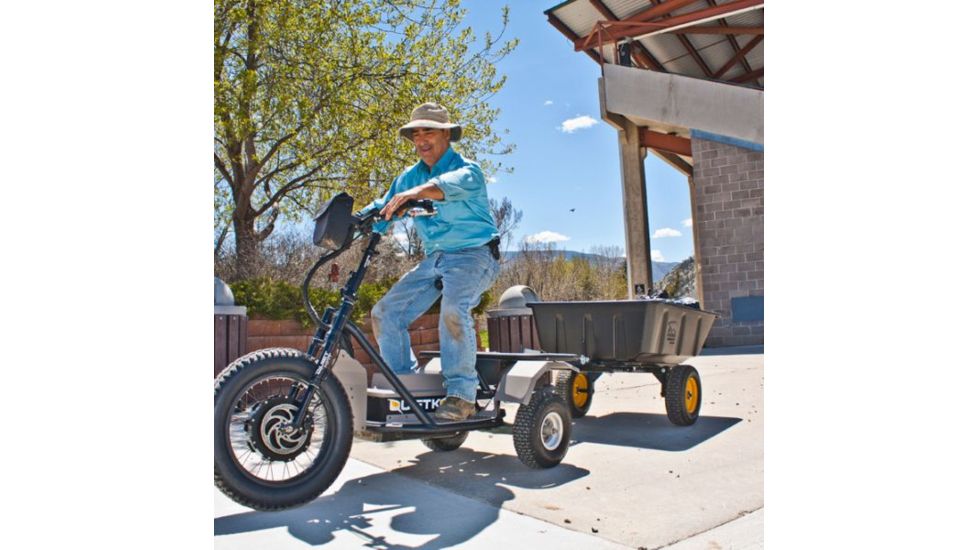 QuietKat Prowler Terrain Trike, 60V, Black, One Size Fits Most, QK18PROWLERAP