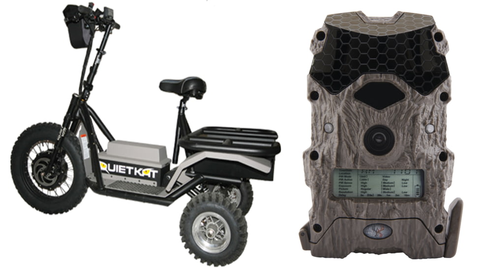 QuietKat Prowler Terrain Trike w/ Mirage 16 Lightsout Trail Camera
