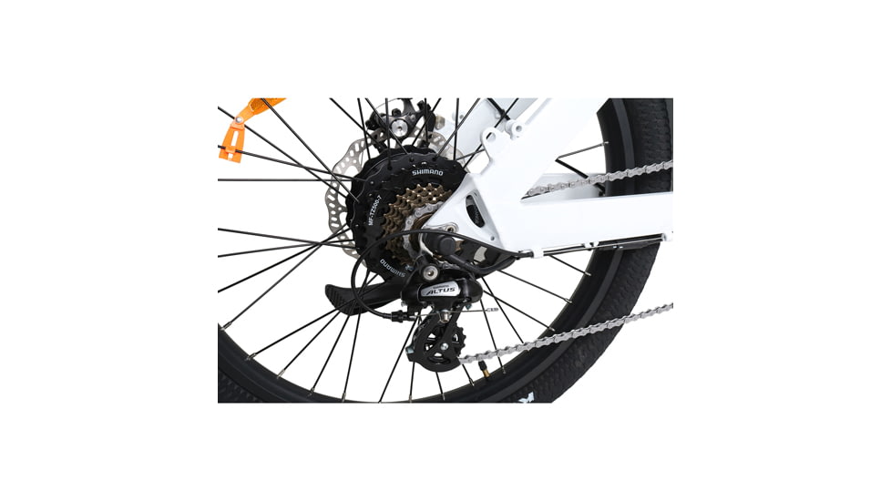 QuietKat Villager 5, White, Small, 16 in, 20 VIL 50 WHT 16