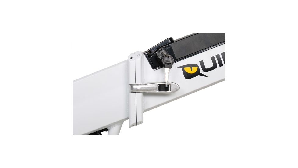 QuietKat Voyager 1000W Electric Bike, White, Small Frame, 19 F M 1000 B H A H WHT