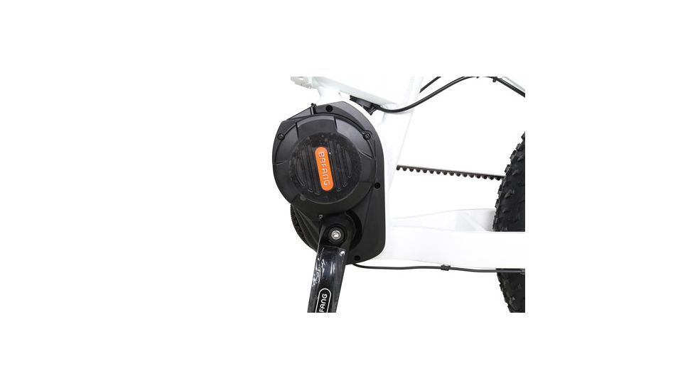 QuietKat Voyager 1000W Electric Bike, White, Small Frame, 19 F M 1000 B H A H WHT