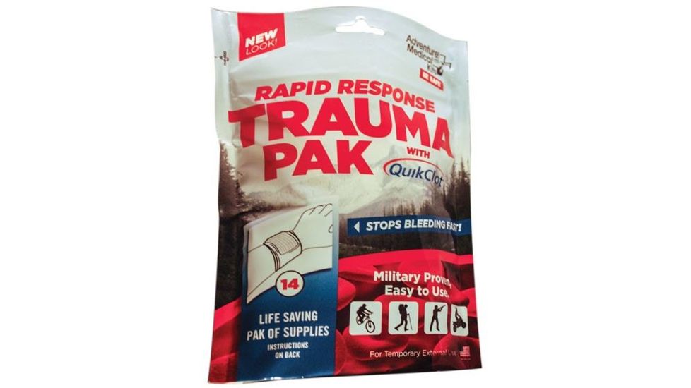 QuikClot Rapid Response Trauma Pak with QuikClot 2064-0294