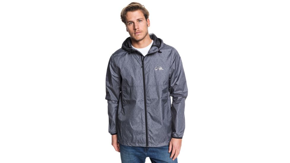 Quiksilver Everyday Jacket - Mens, Dark Grey Heather, Medium, EQYJK03521-KRPH-M