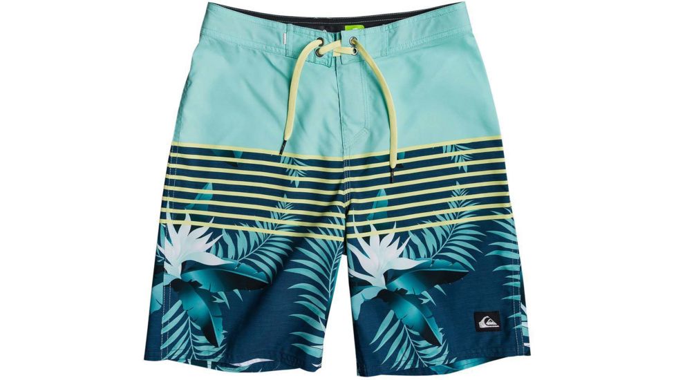 Quiksilver Everyday Lightning 18 Boardshorts - Boys, Majolica Blue, 25/10, EQBBS03467-BSM6-25/10