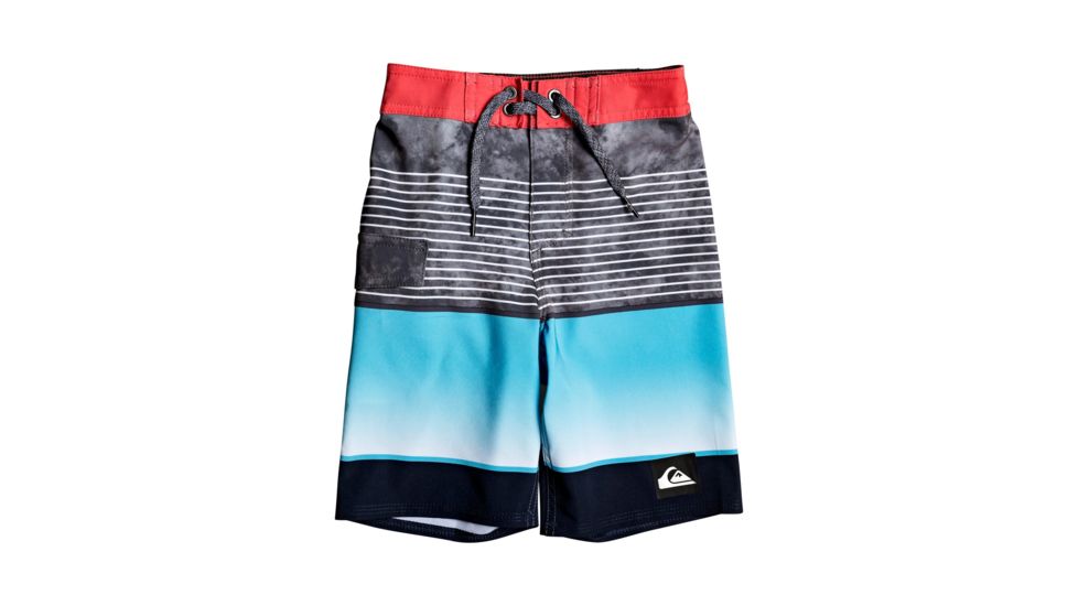 Quiksilver Highline Slab 14 Inch - Boys, Hibiscus, 6, EQKBS03233-RMZ6-6