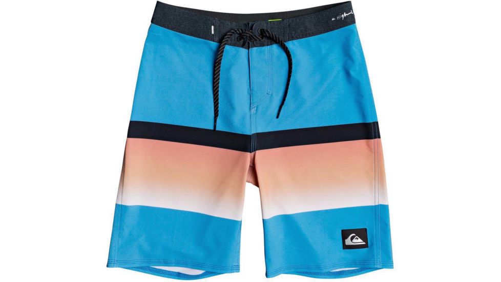 Quiksilver Highline Slab 18 Boardshorts - Boys, Blithe, 24/8, EQBBS03447-BMM6-24/8
