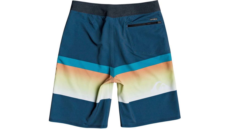 Quiksilver Highline Slab 18 Boardshorts - Boys, Majolica Blue, 26/12, EQBBS03447-BSM6-26/12