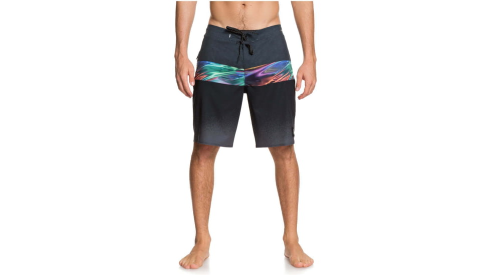 Quiksilver Hold Down Boardshorts - Mens, Black, 36, EQYBS04323-KVJ6-36