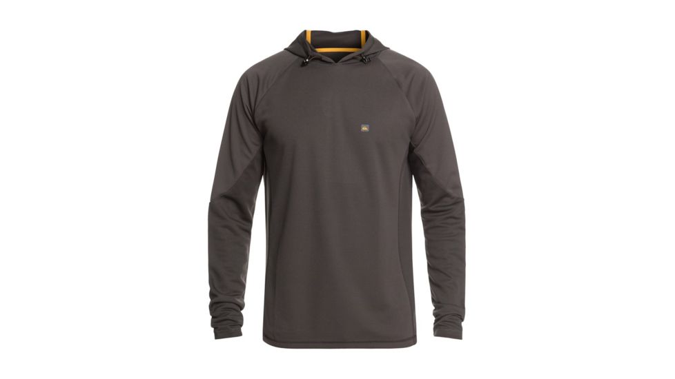 Quiksilver Hooked Hoodie - Mens, Raven, Small, EQMWR03052-KSQ0-S