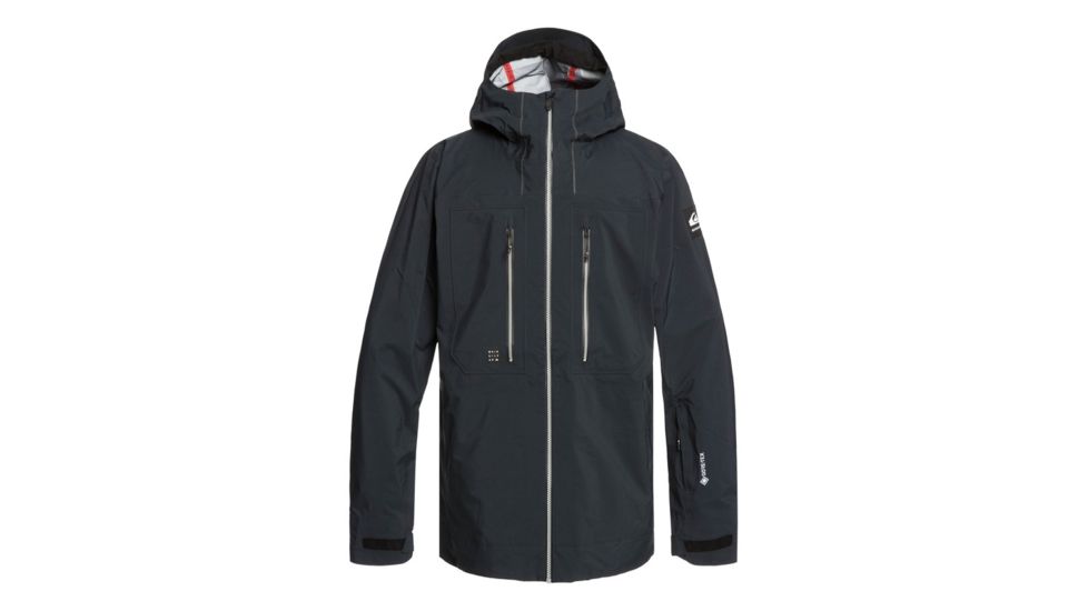 Quiksilver Mamatus 3L Gore-Tex Snow Jacket - Mens, Black, Small, EQYTJ03206-KVJ0-S