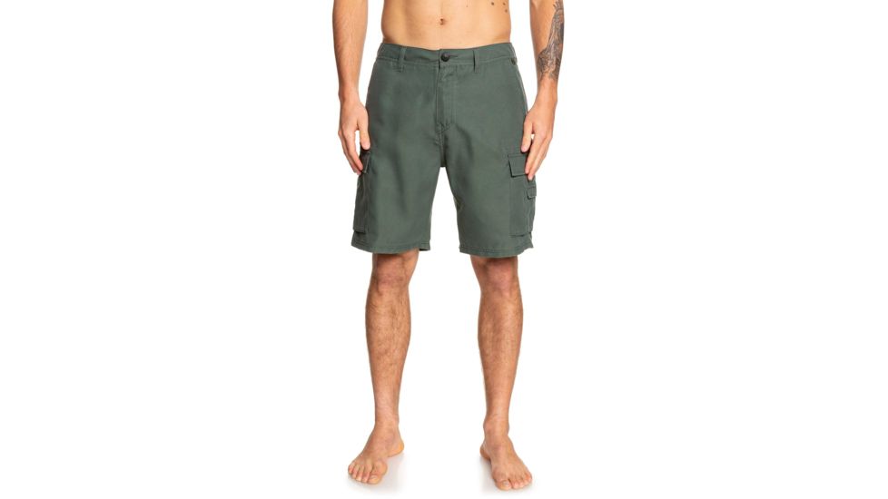 Quiksilver Rogue Surfwash 20 Inch Amphibian Boardshorts - Mens, Thyme, 34, EQYWS03589-CQY0-34