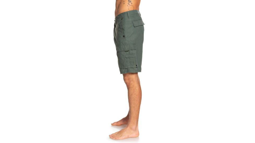 Quiksilver Rogue Surfwash 20 Inch Amphibian Boardshorts - Mens, Thyme, 34, EQYWS03589-CQY0-34