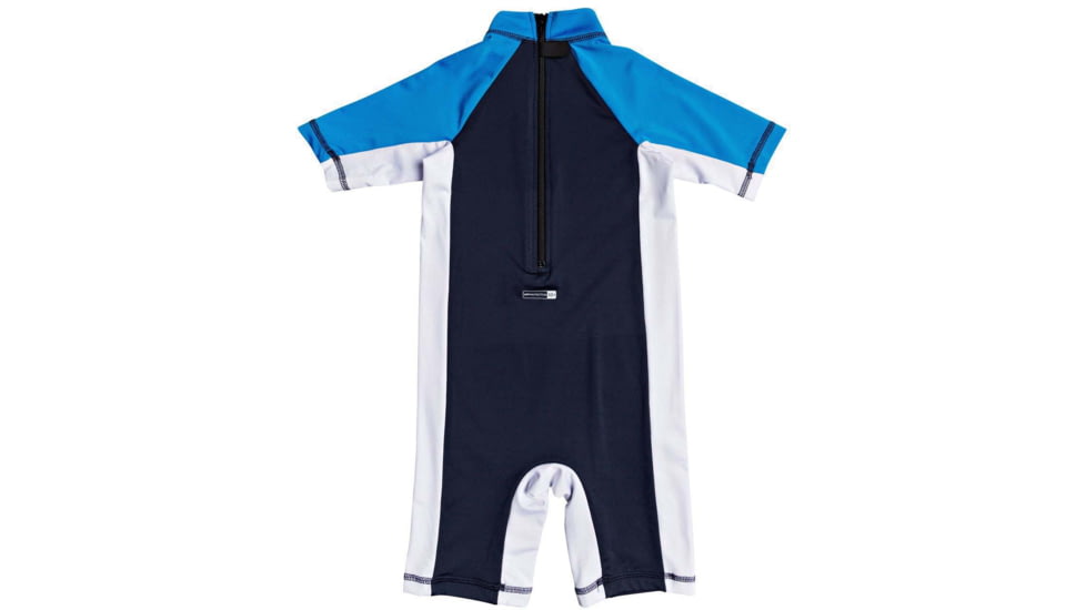 Quiksilver Spring Short Sleeve UPF 50 Rashguard Tee - Boys, Navy Blazer, 3, EQKWR03078-BYJ0-3