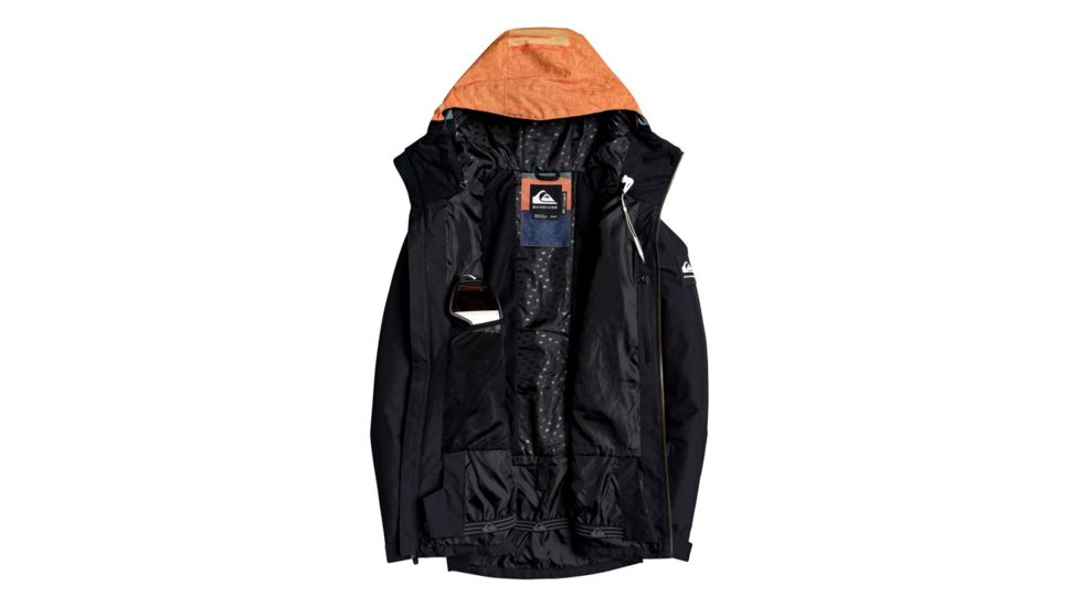 Quiksilver Travis Rice Ambition Snow Jacket - Mens, Apricot Orange TR Sunrises, Extra Large, EQYTJ03216-NML6-XL