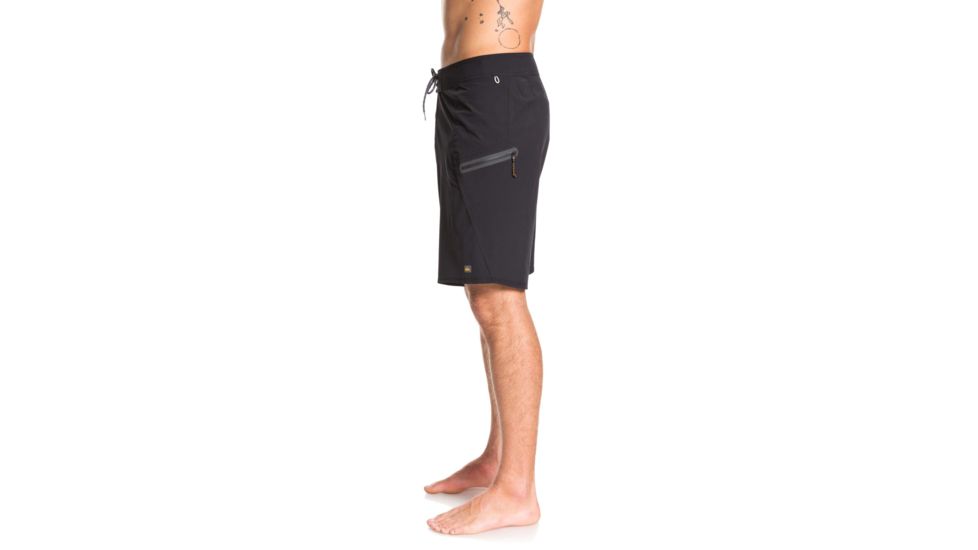 Quiksilver Waterman Paddler 20 Inch Boardshorts - Mens, Black, 34, EQMBS03052-KVJ0-34