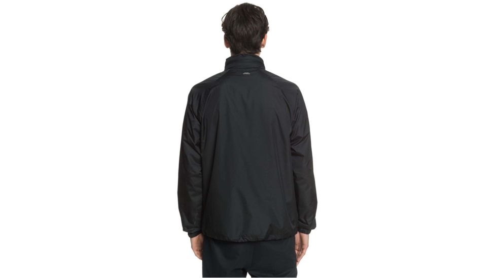 Quiksilver Waterman Shell Shock Water-Repellent Windbreaker Jacket - Mens, Black, Medium, EQMJK03023-KVJ0-M
