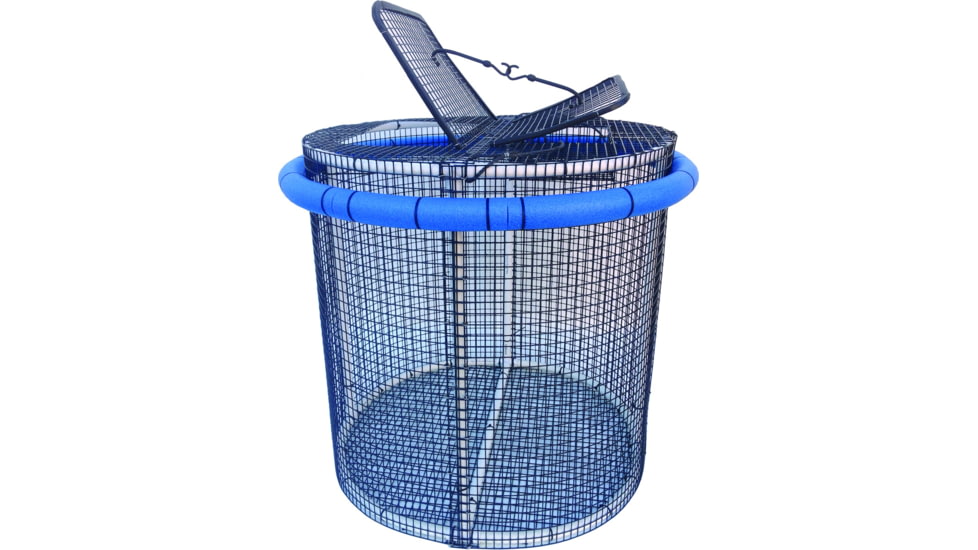 R&amp;R Tackle R&amp;R Collapsible Small Bait Pen, 3 x 3 x 3 Galvanized Steel, PVC, Coated Mesh, Fits In 7in Wide Box; 8 Per Pallet, CBP-S-RD