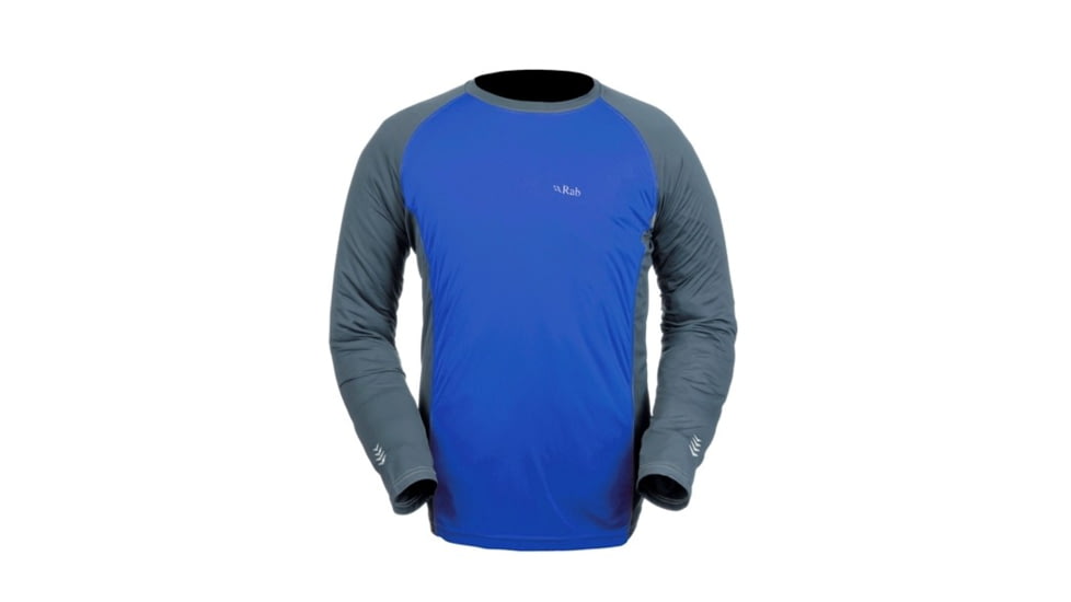 Rab Aeon Long Sleeve Tee - Mens - Lake - Large