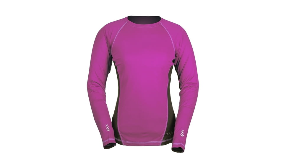 Rab Aeon Long Sleeve Tee - Women's-Orchid-Small-10