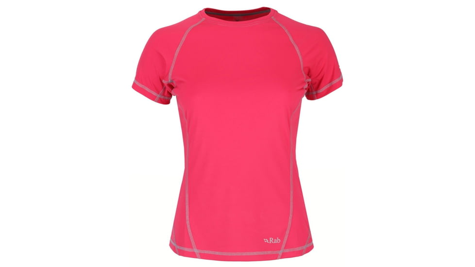 Rab Aeon Short Sleeve Tee - Women's-Dragonfruit-Medium-12