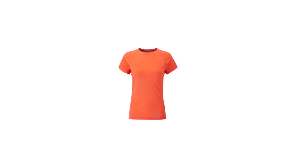 Rab Aeon Short Sleeve Tee - Women's-Tangerine-Small-10