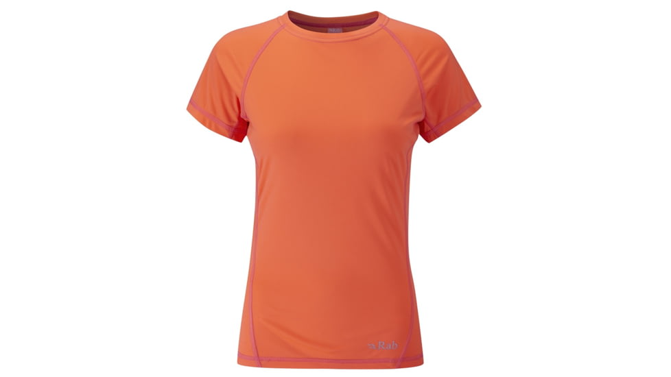 Rab Aeon Short Sleeve Tee - Women's-Tangerine-Large