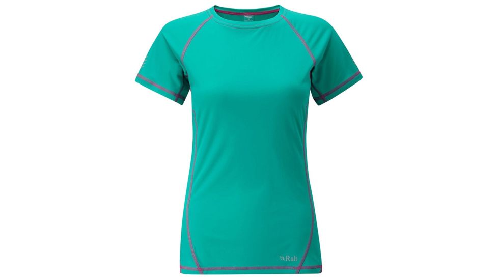 Rab Aeon Short Sleeve Tee - Womens-Seafoam-Medium-12