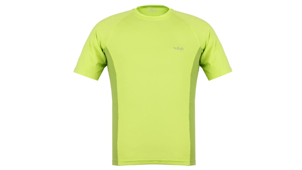 Rab Aeon Tee - Men's-Lemongrass-Large
