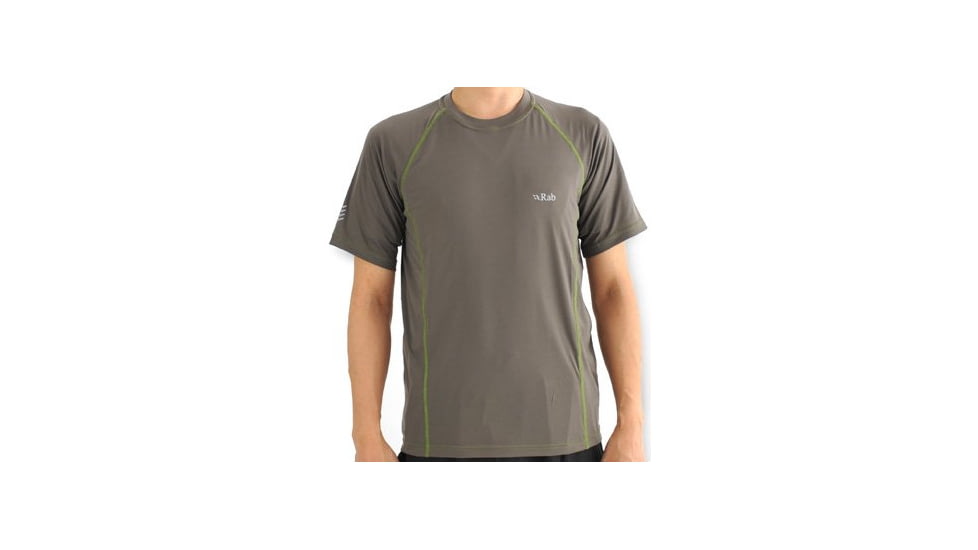 Rab Aeon Tee - Men's-Mushroom-Small