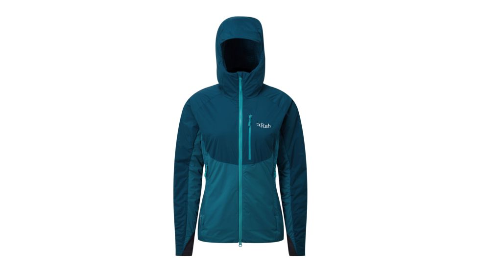Rab Alpha Direct Jacket - Women's, Atlantis/Serenity/Serenity, Extra Large, QIO-11-AT-16