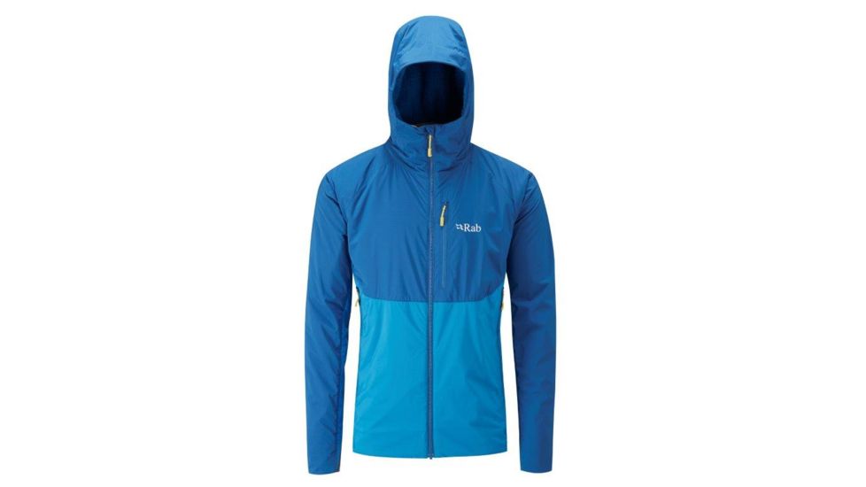 Rab Alpha Direct Jacket - Men's, Merlin/ Ink/ Merlin, Small, QIO-10-ME-S
