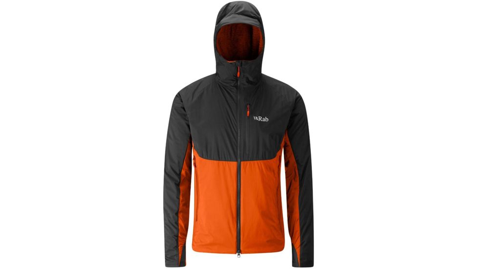 Rab Alpha Direct Jacket - Men's, Beluga/Oxide/Oxide, Extra Large, QIO-10-BE-XL