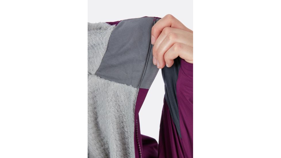 Rab Alpha Direct Jacket - Women's, Berry/Zinc, Size 12, QIO-11-BY-12