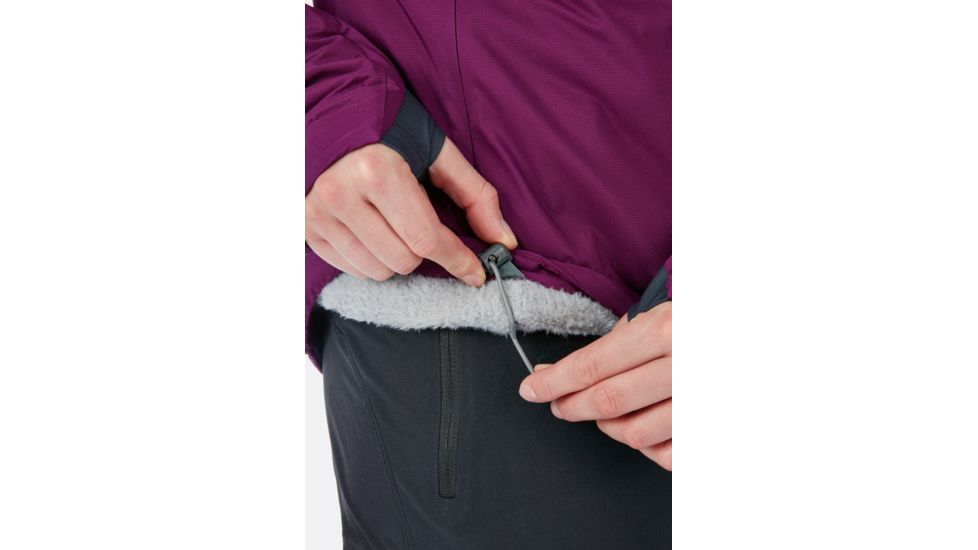 Rab Alpha Direct Jacket - Women's, Berry/Zinc, Size 12, QIO-11-BY-12